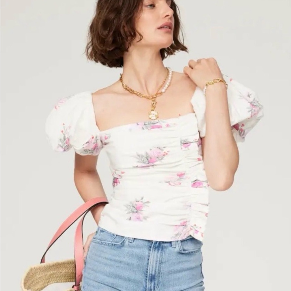 LoveShackFancy Dalima Top - EUC! Size: 4